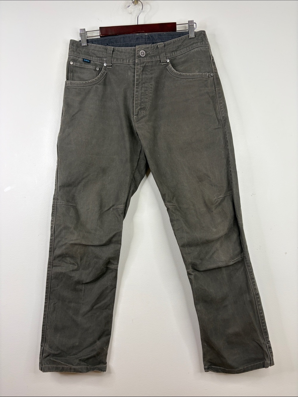 Kuhl Rydr Pants Mens 32 x 29 Gray Straight Leg Rugged Outdoor Workwear